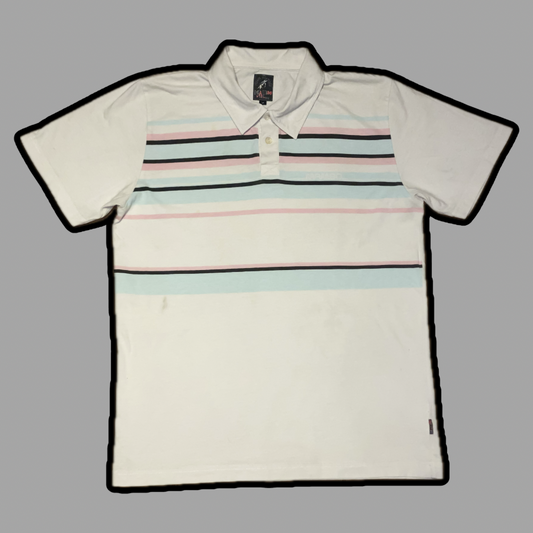 RETRO Y2K MAMBO POLO SHIRT - PointOfBalance